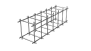 Квадратный арматурный каркас (хомут А1 Ф8) 300x300мм
