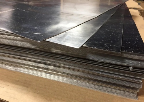 Листовой свинец 1х1000х2000 ГОСТ 9559-89, марка С1