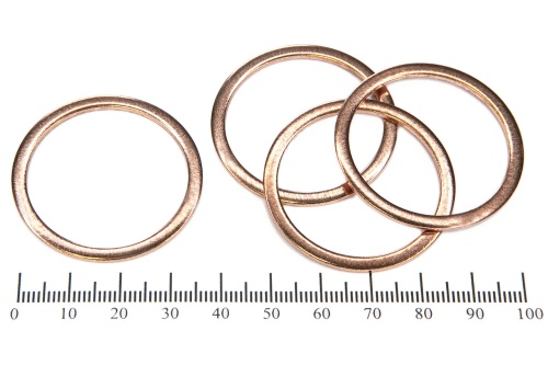 Шайба медная 33х39х1.5