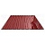 Профнастил окрашенный 0.5x1000 рубиново-красный фото
