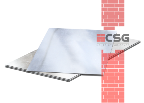 Лист оцинкованный 0.7х1000х2000 1х2 Zn140 М пас 