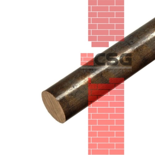 Круг бронзовый 60 литой, марка БрОФ7-0.2